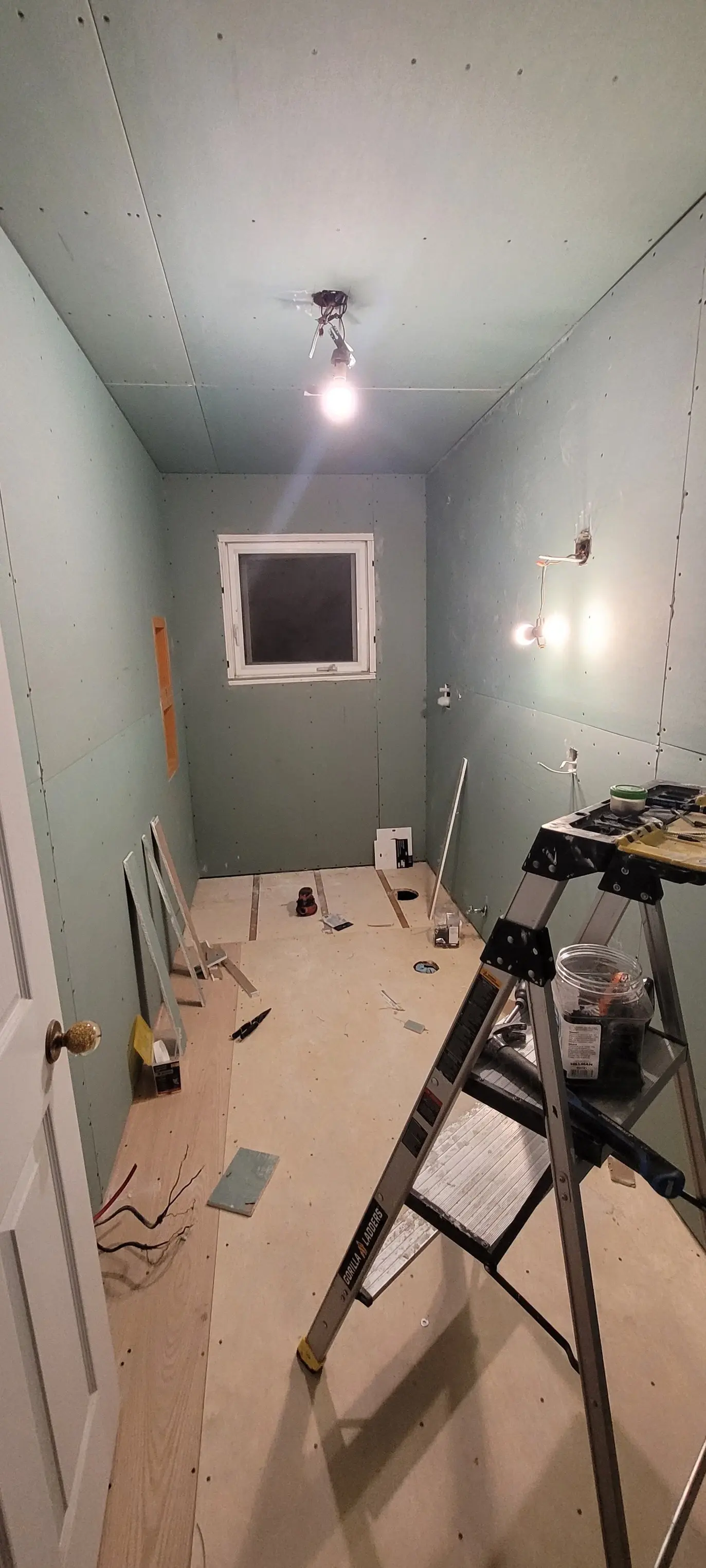 Bathroom Renovation in progress 1