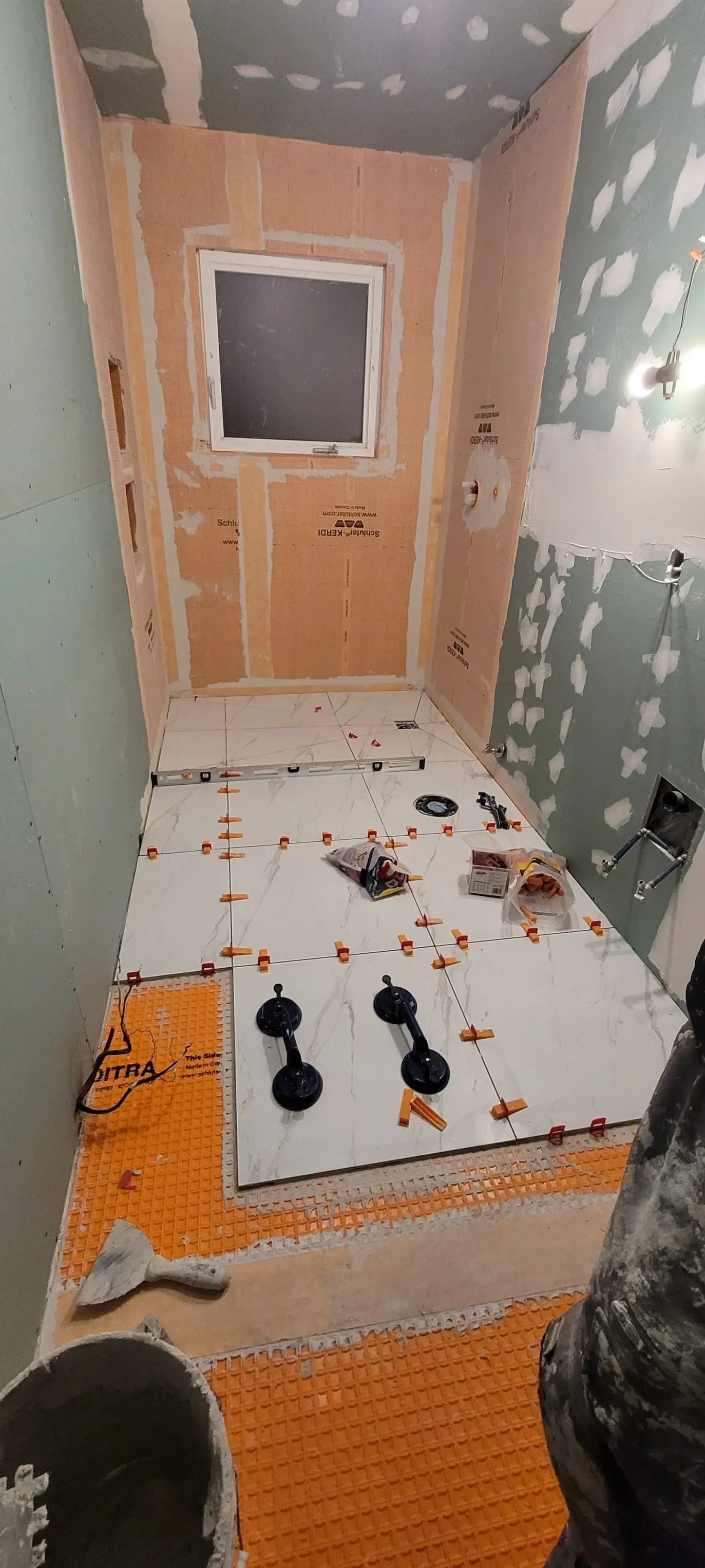 Bathroom Renovation in progress 2