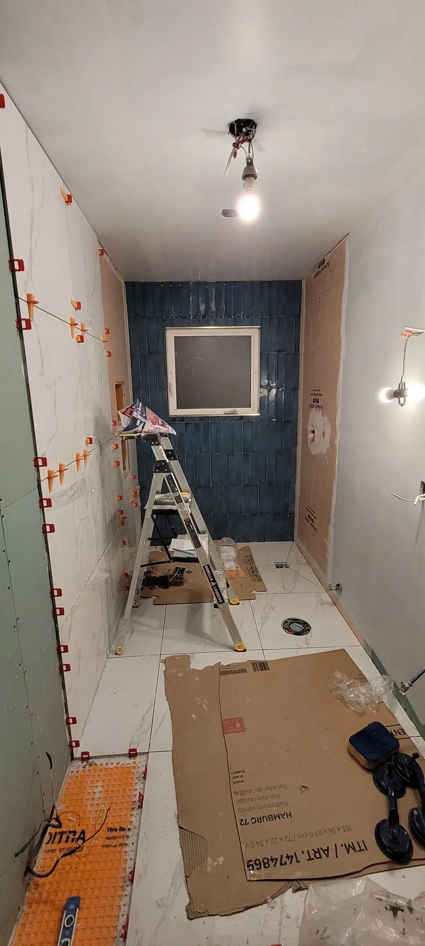Bathroom Renovation in progress 3
