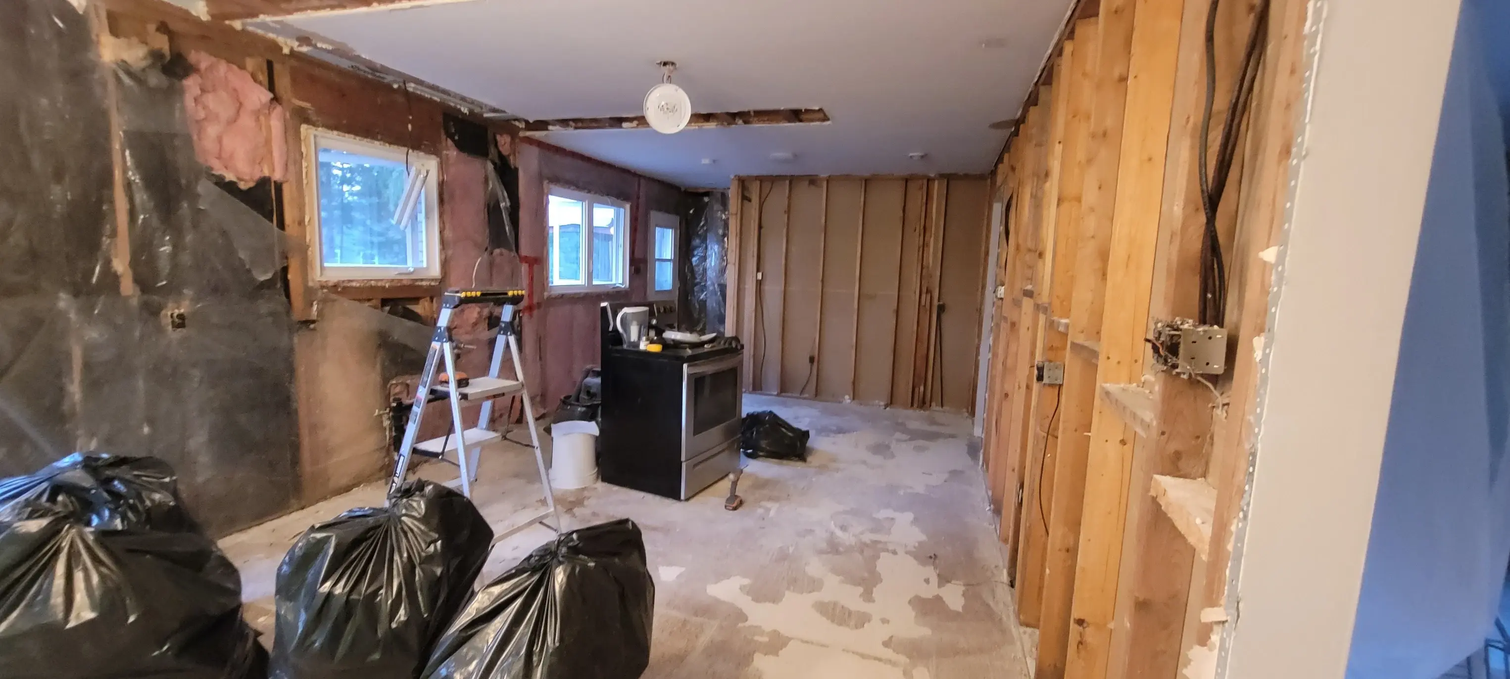 Kitchen Renovation in progress 1